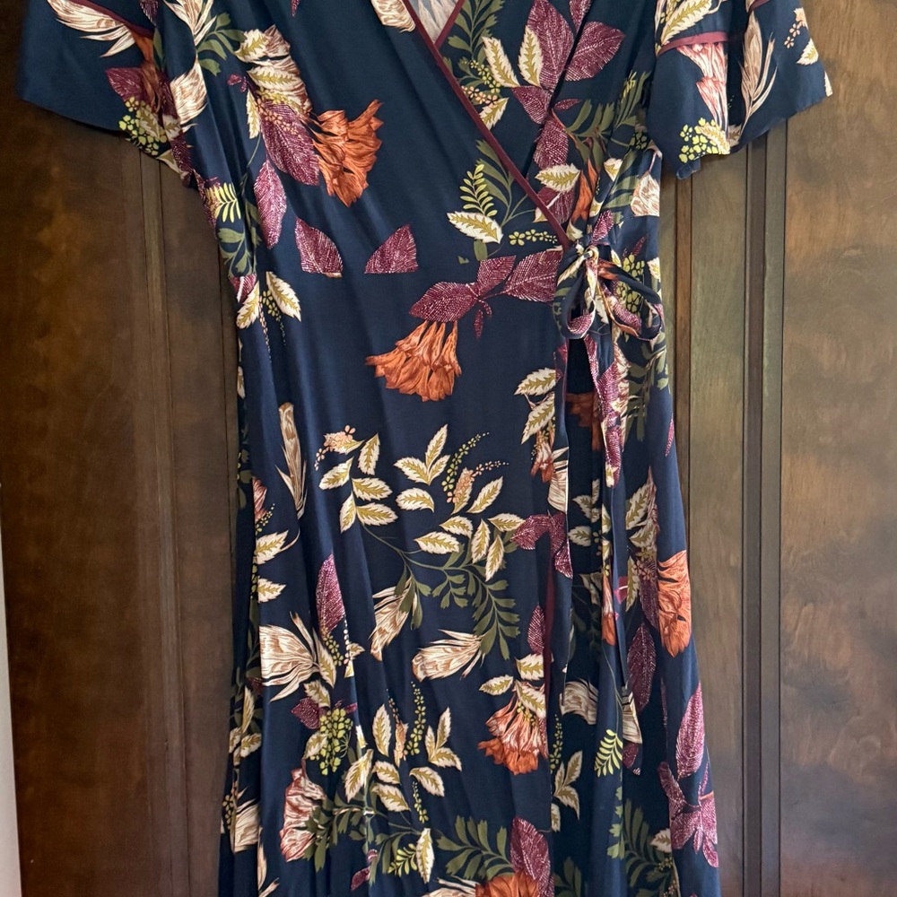 Johnny Was (jade) Floral Wrap Dress